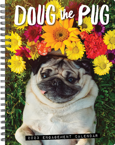 Doug The Pug 2023 Engagement Calendar