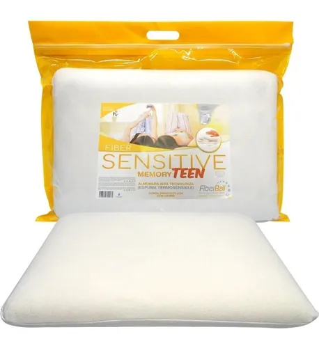 Almohada Viscoelastica Inteligente Sensitive Teen Funda Jmc
