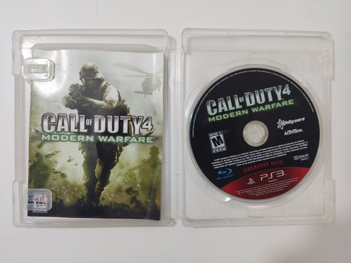 Call Of Duty 4 Modern Warfare Ps3 Fisico Activision Envios (Usado)