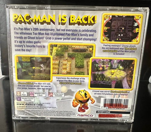 Pac Man World Ps1 (Usado)
