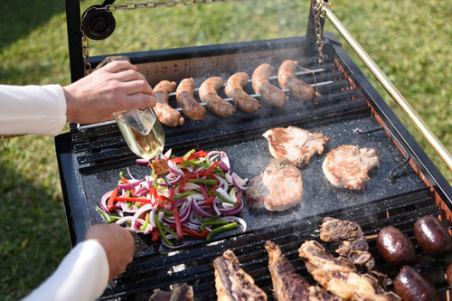 Pinche Pollero. Accesorio Para Parrilla.