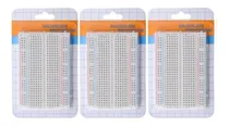 Comprar 3pcs 400 punto Mini Solderless Breadboard Protoboard Pcb
