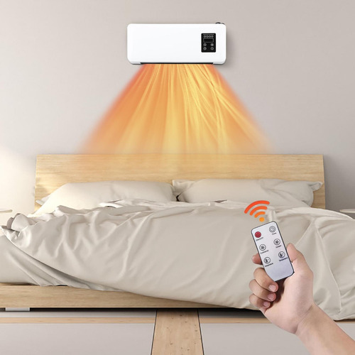 .. Aquecedor De Ambiente Para Quarto, Controle Remoto De