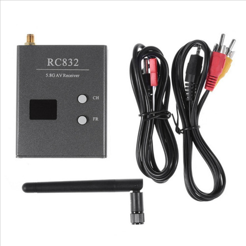 Receptor Rc832 Fpv Receptor Av Rc832 De 5,8 Ghz 48 Canais Co