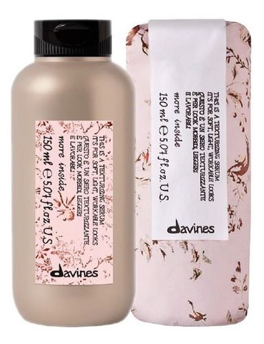 Suero Tratamiento Friz Davines More Inside Texturized 150 Ml