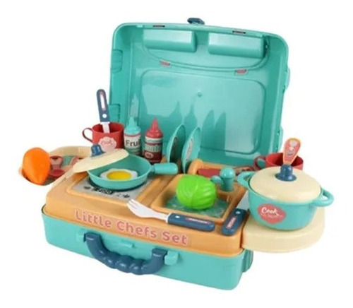 Juguete Cocina Cocinita Maletin Infantil Chef