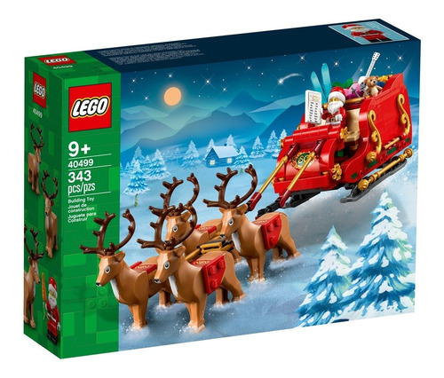 Lego 40499 - O Trenó Do Papai Noel - Raro
