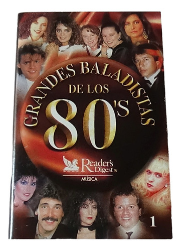 Grandes Baladistas De Los 80's Tape Cassette 1998 Emi Isabel