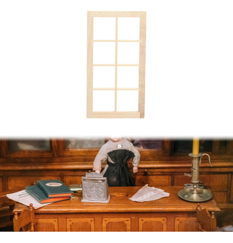 Nuevo Muñecas De Muñecas En Miniatura Muebles De Ventana En