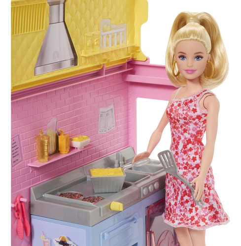 Camión De Limonada Barbie Beach, Más De 20 Piezas