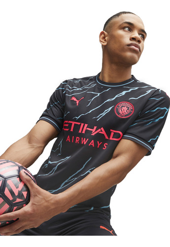 Camiseta Puma Manchester City 3rd 2023/2024 Hombre Fútbol Ne