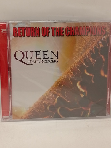 Queen + Paul Rodgers Return Of The Champions Cd Doble Nuev