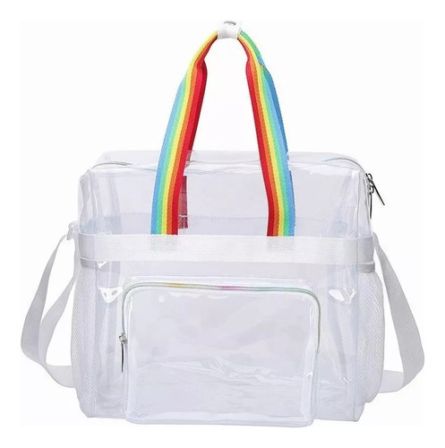 Bolso De Compras Transparente Bolso De Hombro De Pvc De Moda