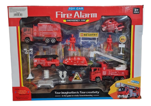 Set Rescate Emergencia Fire Alarm Jretro