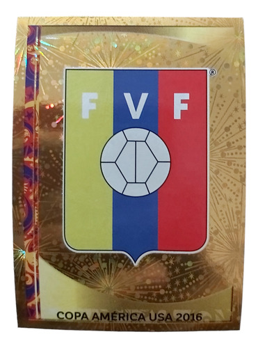 Figurita Escudo Venezuela Copa America Centenario Usa 2016