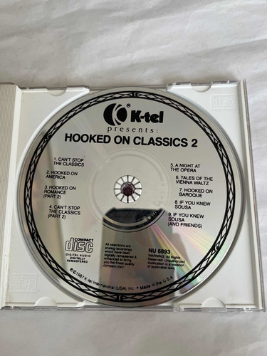 Hooked On Classics 2 Cant Stop The Classics Cd (Usado)