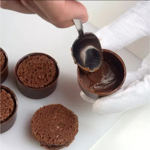 Kit 2 Formas 3 Partes Sp801 Pão De Mel Bolo Trufado Bombom