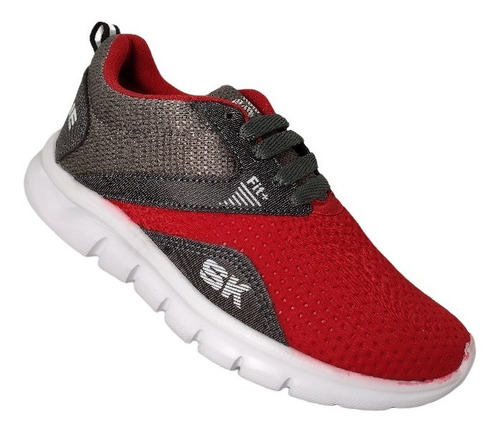 Tenis Deportivo Casual Niño Ultra Ligero Moda Agujeta Niña