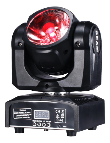 Dmx 512 - Luz De Cabeza Movil Rgbw De 60 W, Luz Led Super Br