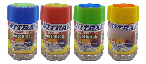Palillos De Madera Para Dientes 4 Botes Para Cocina Y Mesa