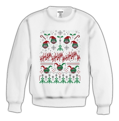 Sudadera Ugly Sweater The Joker Batman Navidad Ha Ha Ha Unsx