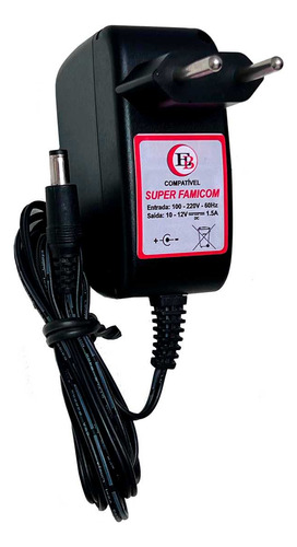 Fonte Para Super Famicom E Famicom Jr. 110v-220v Automático Voltagem De Entrada 110v/220v (bivolt)
