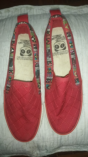 Panchas Championes Zapatillas Casi Sin Uso Talle 36