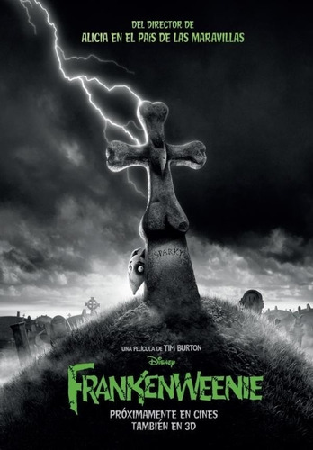 Poster Original Cine Frankenweenie