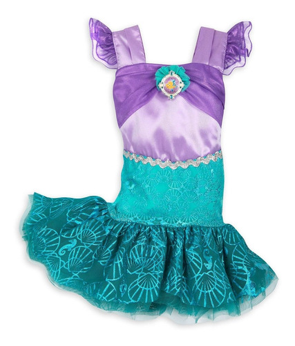 Disfraz Vestido Sirenita Ariel Bebe Disney Store Original