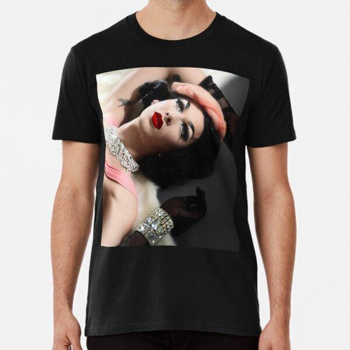 Remera Pinup Old Hollywood Violet Chachki - Por Miss Missy P