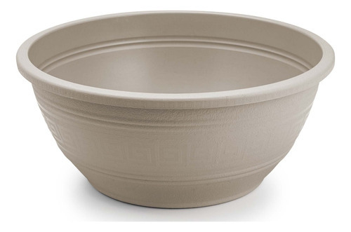 15x Vaso Cuia Grande Para Rosa Do Deserto 6,6 Ltrs Cor Areia