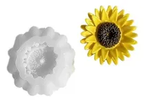 Comprar Molde Silicona Girasol 9cm Para Hacer Velas, De Ceras