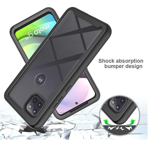Imagen 4 de 6 de Case 360 Anti Impacto Motorola Moto G 5g