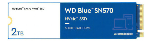 Ssd Western Digital Blue Sn570 2tb Nvme M.2 2280 Wds200t3b0c