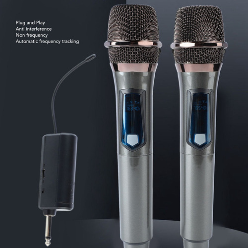 . Universal Micrófono Inalámbrico Profesional Karaoke Kit