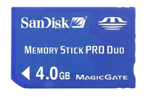 Sandisk 4gb Memory Stick Pro Duo Tarjeta De Memoria Flash Sd