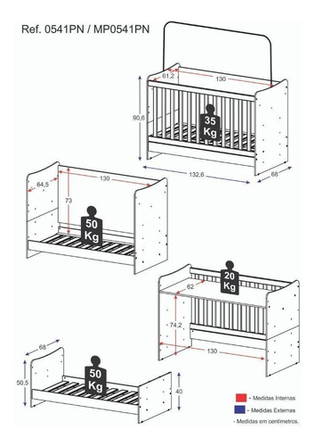 Imagen 8 de 8 de Cuna Arcángel Colchon 4 En 1 Mini Cama Sofá Escritorio Blan