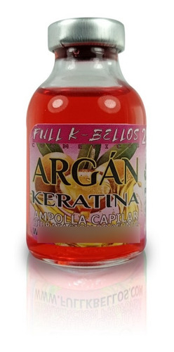 Argán Con Keratina Ampolleta 25 Ml - mL a $400