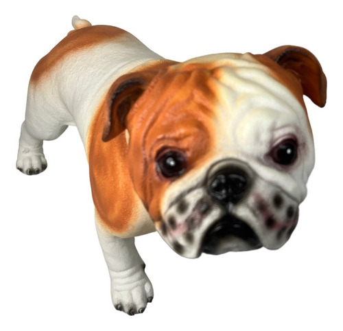 Figura Juguete De Perro/ Adorno/maniqui Bulldog Ingles