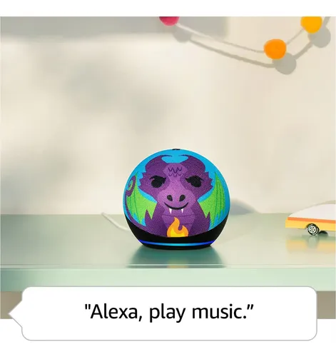Asistente Virtual Echo Dot Kids 5ª Gen Control Parental Color