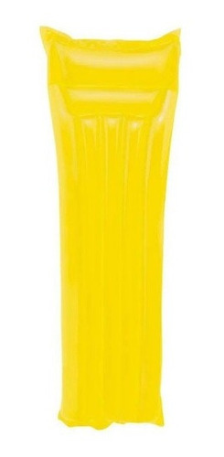 Colchão Inflável Piscina 183x69cm Summer - Mor Amarelo