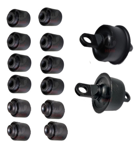 Imagen 4 de 7 de Bujes Suspension Trasera Outlander 14pzs 2007 2008 2009
