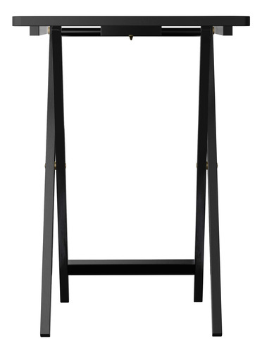 Juego De Mesa De 5 Piezas Para Televisor Madera Negro
