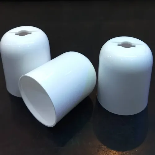 Pack 12 Bobacha Capuchon Pvc Para Portalamparas Blanco
