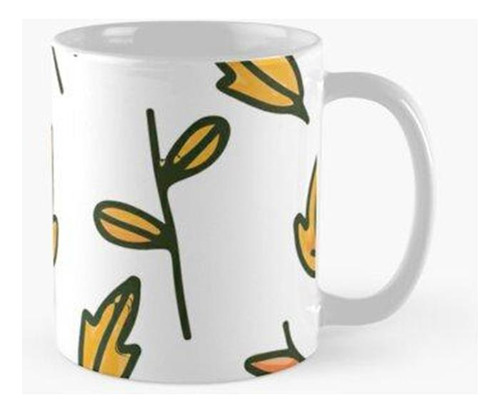 Taza Vestidos De Hojas De Arbol Calidad Premium