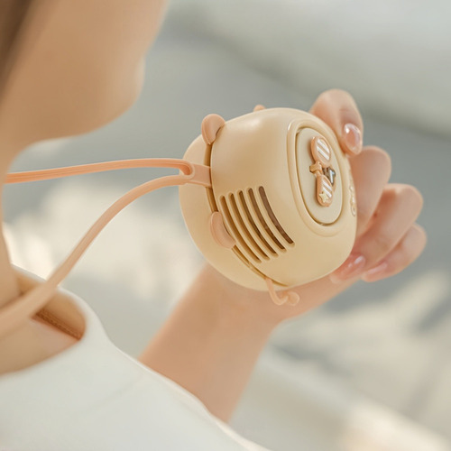 / Miniventiladores De Capibara Con Cuello Colgante