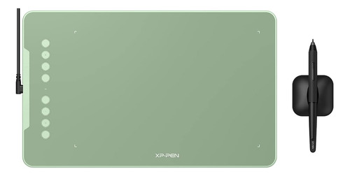 Xppen Deco 01 V2 Tableta Grafica 8192 Niveles Presion Verde