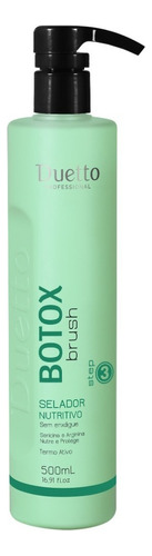 Selador Nutritivo Botox Brush Duetto Profissional 500 Ml