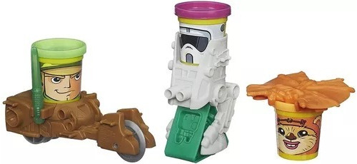 Plastilina Play-doh Star Wars - Endor Mission