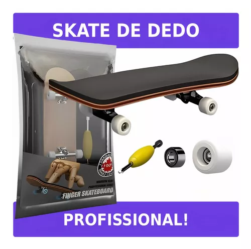 Impresso Mini Dedo Skate Leve Profissional Dedo Flexível Movimento